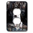 thumbnail image 1 of 3dRose, Boston Terrier Philippe, 2 plug outlet cover, 1 of 1