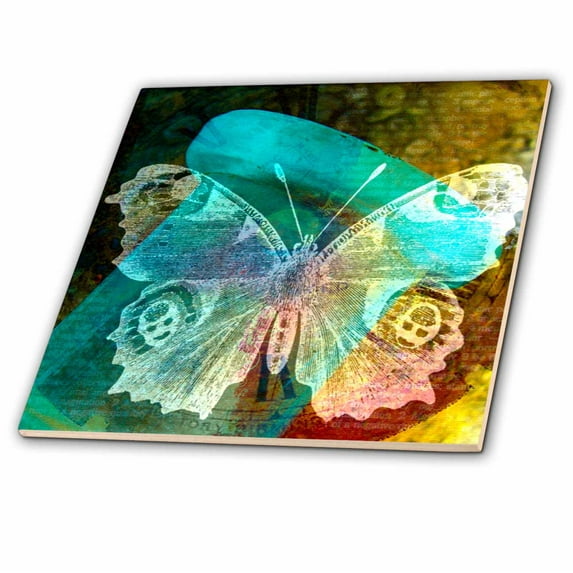 3dRose, Bottle Digital Art by Angelandspot, 12 Inch Ceramic Tile