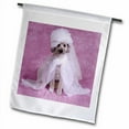 thumbnail image 1 of 3dRose, Bride Dog Millie, 18 x 27 inch Garden Flag, 1 of 1