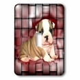 thumbnail image 1 of 3dRose, British Bulldog Puppy, single toggle switch, 1 of 1