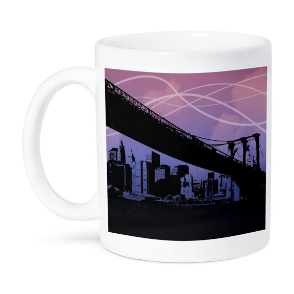 3dRose, Brooklyn Bridge, 11oz Mug