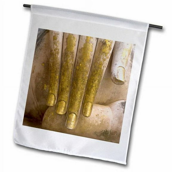 3dRose, Buddha Statue at Wat Si Chum, Thailand-AS36 AWR0009 - Alison Wright, 18 x 27 inch Garden Flag