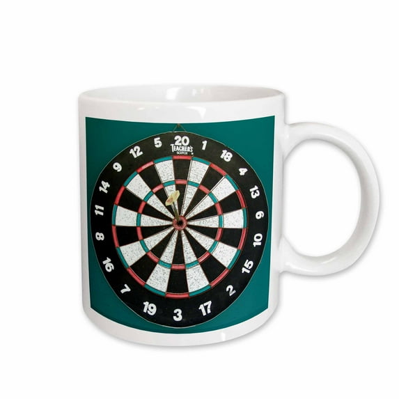 3drose, Bulls Eye, 15oz Mug