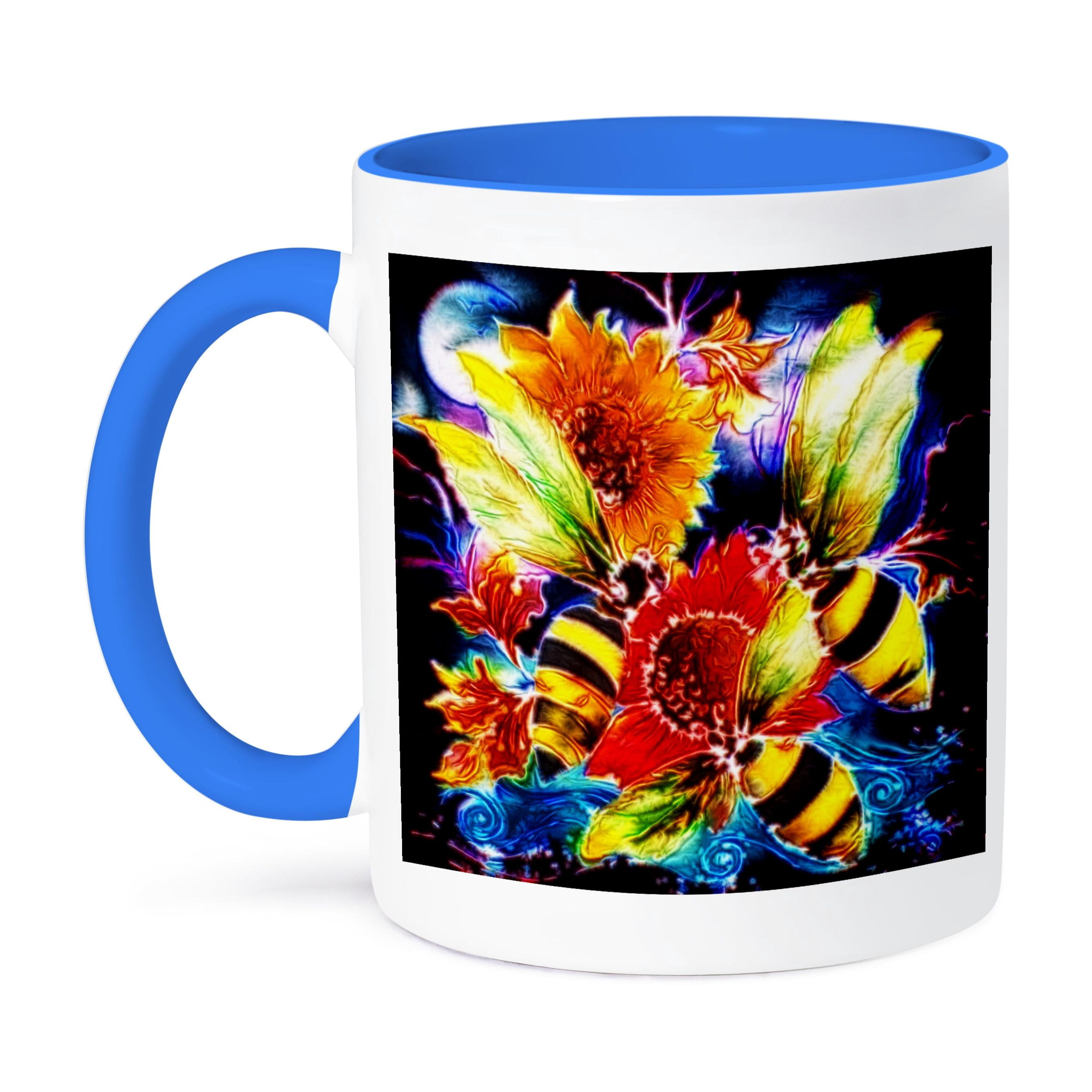 3Drose Bumble Bee Trio And Sunflowers Digital Art Nature Theme Photo Inspiration