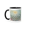 thumbnail image 1 of 3dRose, Cactus Xtreme Closeup, 11oz Two-Tone Black Mug, 1 of 3