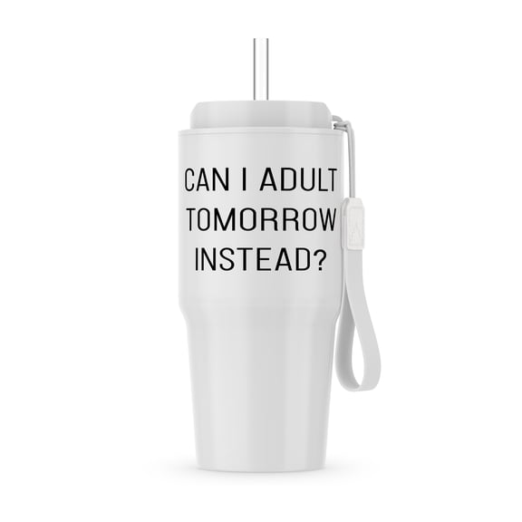 Can I Adult Tomorrow Instead, 20oz Tumbler