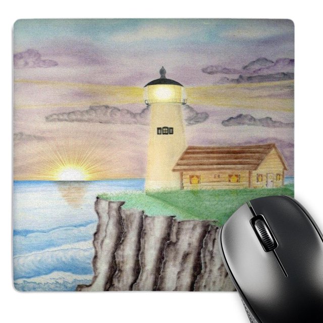 3dRose, Candlelight of the Sea, Mouse Pad