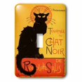 thumbnail image 1 of 3dRose, Cats Le Chat Noir, single toggle switch, 1 of 1