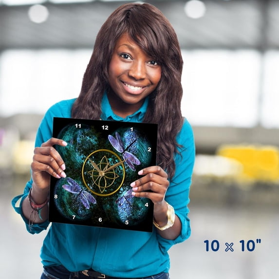 3dRose, Celtic Knot Celtic Design, 10x10 Wall Clock
