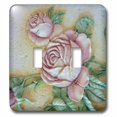 thumbnail image 1 of 3dRose, Ceramic Roses, double toggle switch, 1 of 1