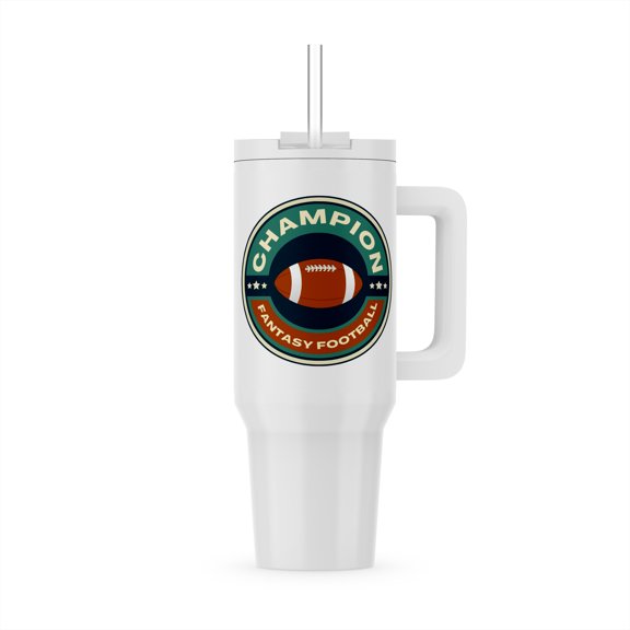 Champion Fantasy Football Merch, 40oz Tumbler