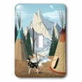thumbnail image 1 of 3dRose, Cherokee Village, single toggle switch, 1 of 1