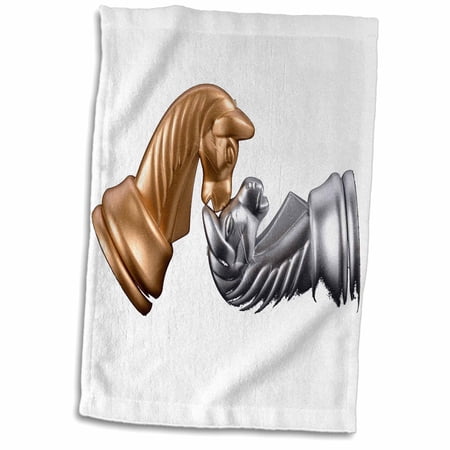 3dRose, Chess Game Play Casino Hobby, 15x22 Hand Towel
