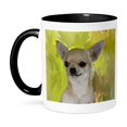 thumbnail image 1 of 3dRose, Chihuahua Portrait, 11oz Two-Tone Black Mug, 1 of 7