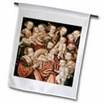 thumbnail image 1 of 3dRose, Christ Blessing the Children by Master HB of the Griffon Head, 18 x 27 inch Garden Flag, 1 of 1