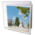 thumbnail image 1 of 3dRose, Cienfuegos, Cuba, Jose Marti Square and statue - CA11 BBA0527 - Bill Bachmann, 1 Greeting Card with envelope, 1 of 1