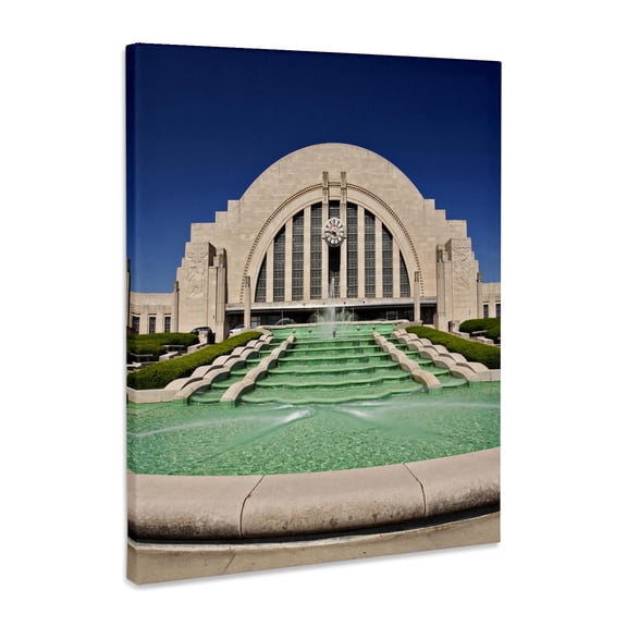 3dRose, Cincinnati Museum Center, Cincinnati, Ohio - US36 AJE0018 - Adam Jones, Museum Grade Canvas Wrap 11x14