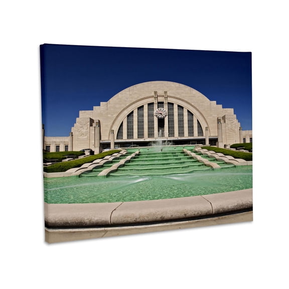 3dRose, Cincinnati Museum Center, Cincinnati, Ohio - US36 AJE0018 - Adam Jones, Museum Grade Canvas Wrap 20x16