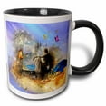 thumbnail image 1 of 3drose, Cinderella, 15oz Two-tone Black Mug, 1 of 6