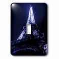 thumbnail image 1 of 3dRose, Close Up Of The Paris Eiffel Tower With A Blue Tint, single toggle switch, 1 of 1