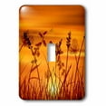 thumbnail image 1 of 3dRose, Close Up of Wild Flowers at Sunset Nature Photography, single toggle switch, 1 of 1