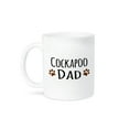 thumbnail image 1 of 3dRose, Cockapoo Dog Dad - Doggie by breed - brown muddy paw prints love - doggy lover - proud pet owner, 11oz Mug, 1 of 3