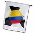 thumbnail image 1 of 3dRose, Colombia Soccer Ball, 18 x 27 inch Garden Flag, 1 of 1
