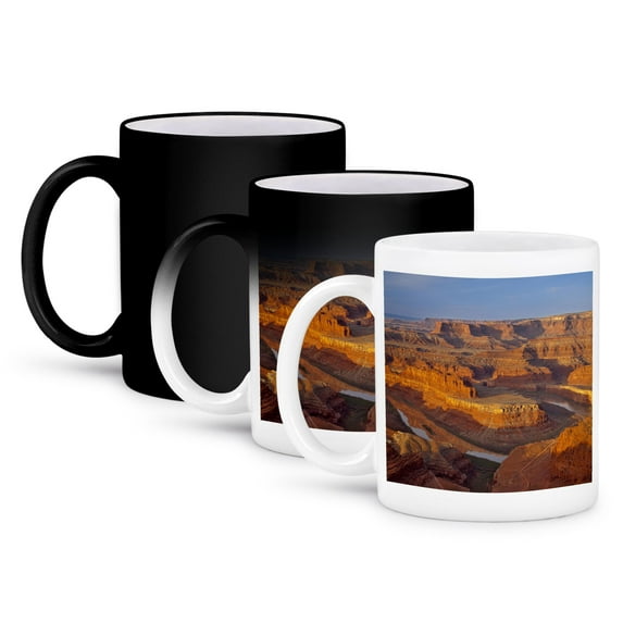 3dRose, Colorado River, Canyonlands, Dead Horse SP, Moab Utah - US45 CHA0289 - Chuck Haney, 11oz Magic Transforming Mug