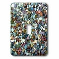 thumbnail image 1 of 3dRose, Colorful Small Stones, single toggle switch, 1 of 1