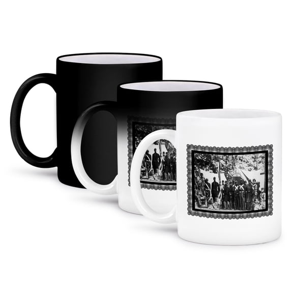 3dRose, Company A, 8th New York State Militia, Arlington, VA June 1861, 11oz Magic Transforming Mug