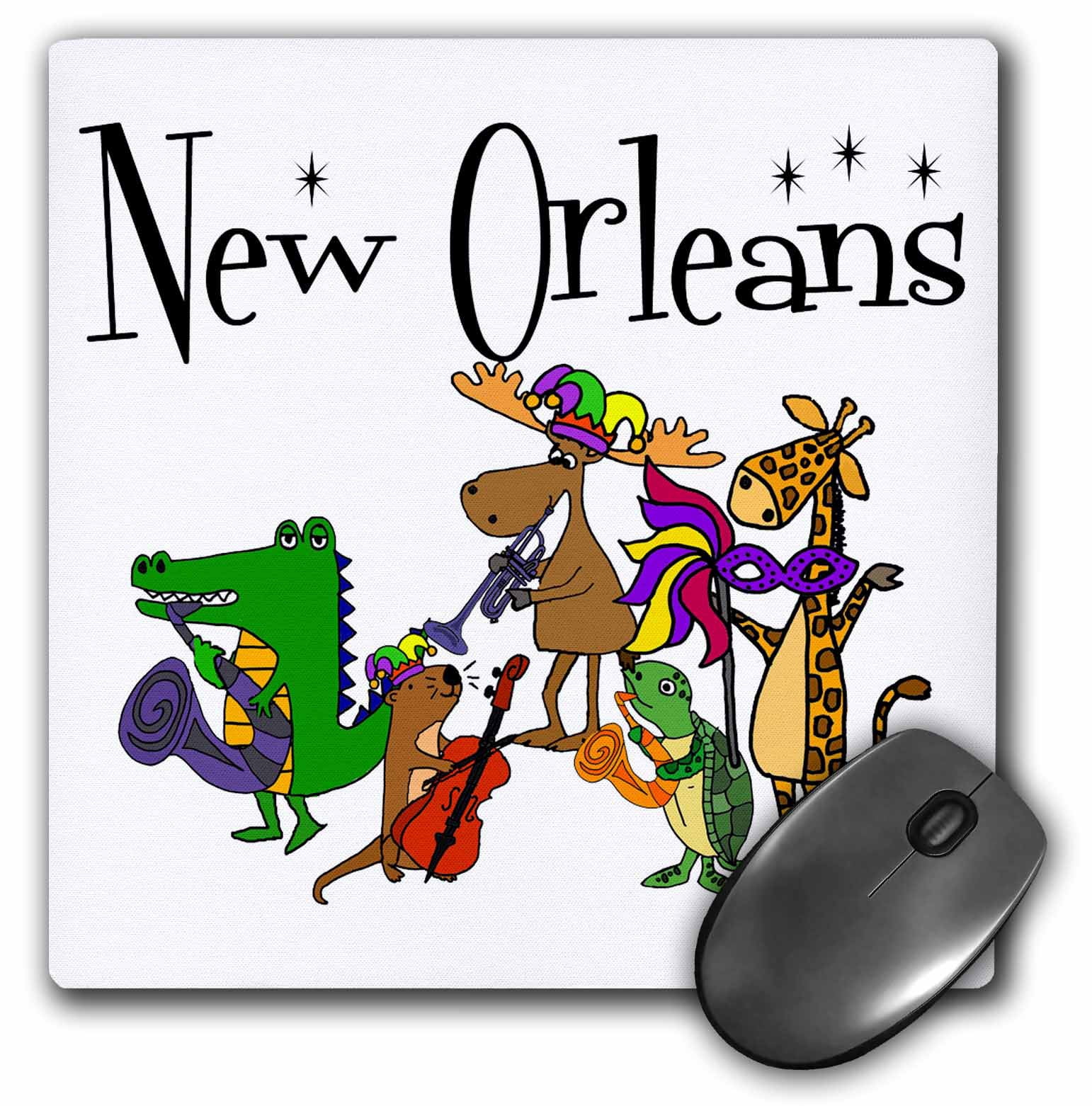 3drose Grußkarten-Set – 12 Historische New Orleans Motive, 15,2 X 15,2 Cm, Mit Weißen Umschlägen
