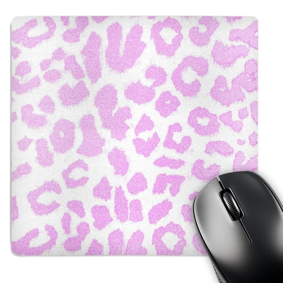 3dRose, Cotton Candy Pink Leopard Print Animal Prints Fashion, MousePad