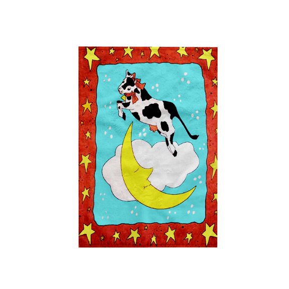 3dRose, Cow Jumped Over The Moon, 15x22 Hand Towel