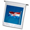 thumbnail image 1 of 3dRose, Croatian flag - EU32 PRI0033 - Prisma, 12 x 18 inch Garden Flag, 1 of 1