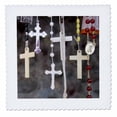 thumbnail image 1 of 3dRose, Crosses, rosaries, Christianity, New Mexico - US32 JMR0200 - Julien McRoberts, 8x8 inch quilt square, 1 of 1