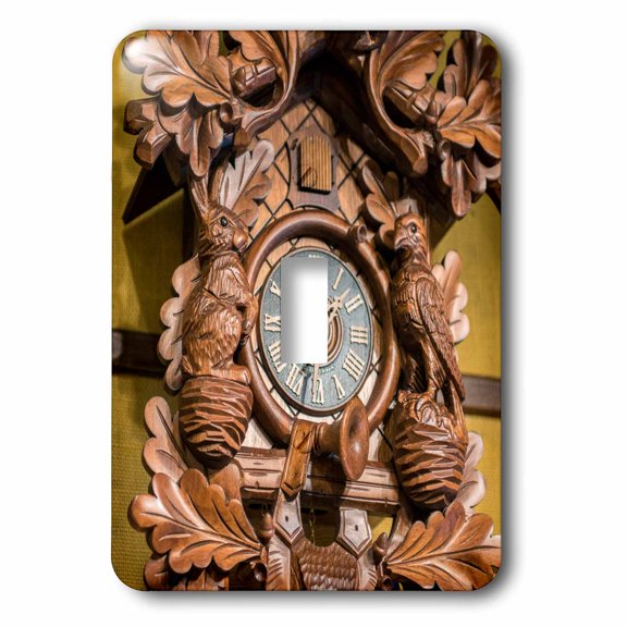 3dRose, Cuckoo clock, Rothenburg, Germany, single toggle switch