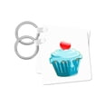 thumbnail image 1 of 3dRose, Cupcake of Love, set of 2 Key Chains, 1 of 7