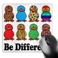 thumbnail image 1 of 3dRose, Cute Be DIfferent Patterned Ducks, MousePad, 1 of 7