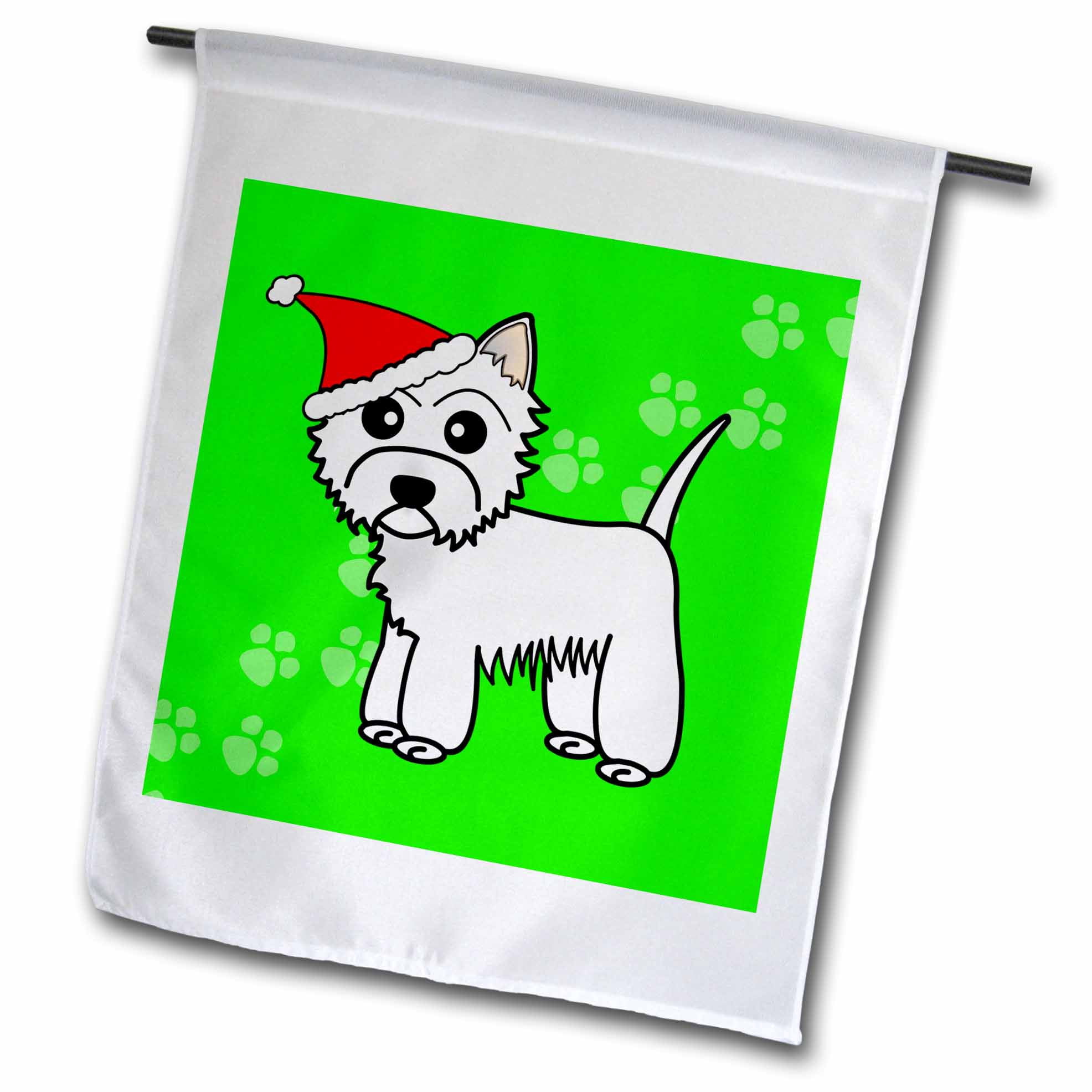 Garten-Flagge Scottie & Westie – 30,5x45,7 Cm, Polyester, Einseitig Bedruckt