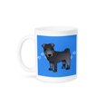 thumbnail image 1 of 3dRose, Cute Chinese Shar Pei Blue Coat - Blue Paw Prints, 15oz Mug, 1 of 3