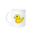 thumbnail image 1 of 3dRose, Cute Kawaii Rubber Duck Ducky Duckie Cartoon, 11oz Mug, 1 of 7