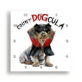 thumbnail image 1 of 3dRose, Cute Wirehaired Dachshund dog in a Halloween vampire costume., 15x15 Wall Clock, 1 of 8