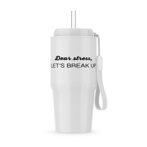 Dear Stress, Lets Break Up, 20oz Tumbler