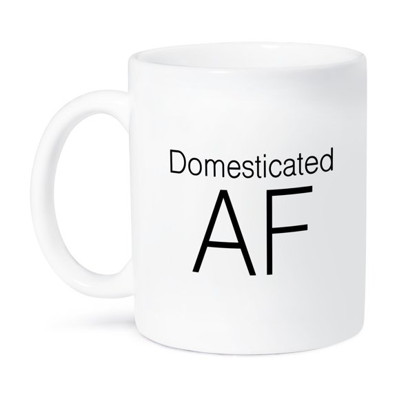 3dRose, DOMESTICATED AF, 11oz Mug