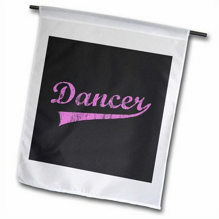 3dRose, Dancer, 18 x 27 inch Garden Flag
