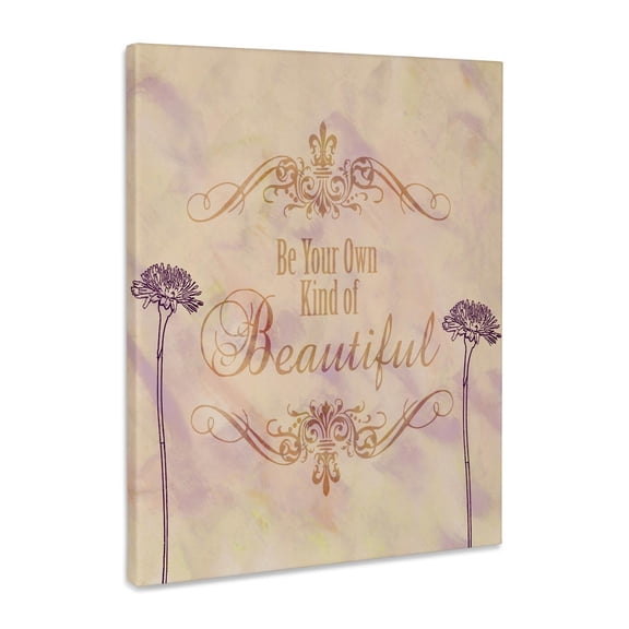 3dRose, Dandelions Be Your Own Kind of Beautiful, Museum Grade Canvas Wrap 16x20
