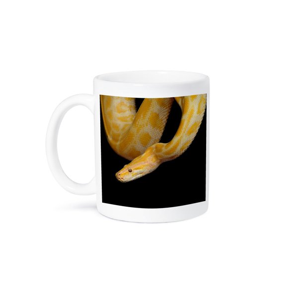 3dRose, Dangerous Yellow Python Snake Reptile, 11oz Mug