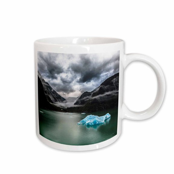 3drose, Dark Clouds Over the Mountains, 11oz Mug