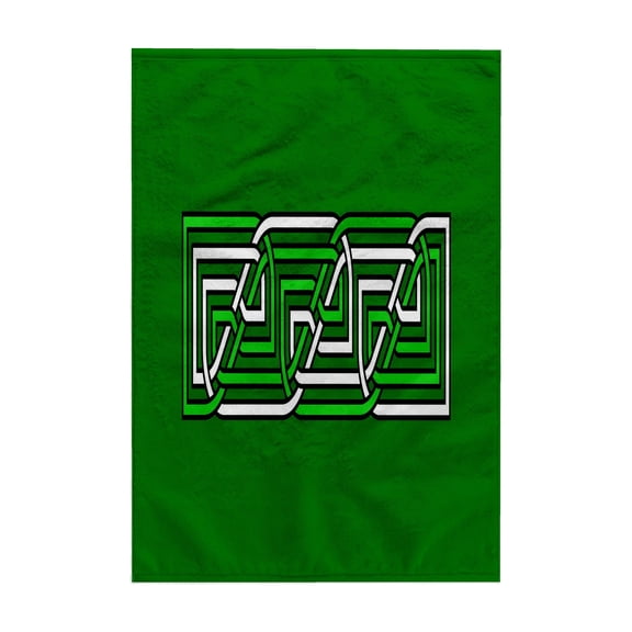 3dRose, Decorative Rectangular Celtic Interlaced Knot Pattern 1, 15x22 Hand Towel