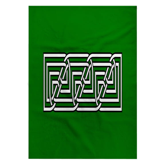 3dRose, Decorative Rectangular Celtic Interlaced Knot Pattern 3, 22x30 Bath Hand Pool Towel